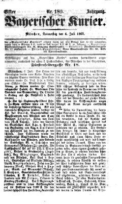 Bayerischer Kurier Donnerstag 4. Juli 1867