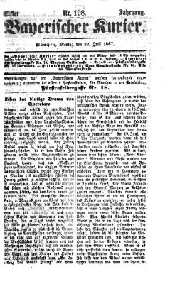 Bayerischer Kurier Montag 22. Juli 1867