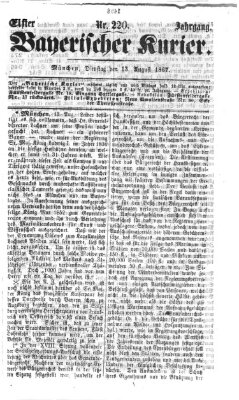 Bayerischer Kurier Dienstag 13. August 1867