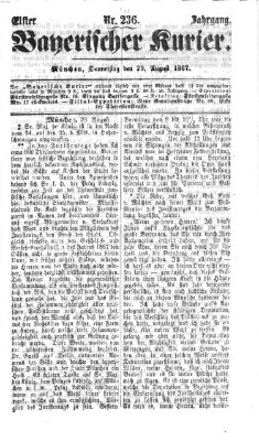 Bayerischer Kurier Donnerstag 29. August 1867