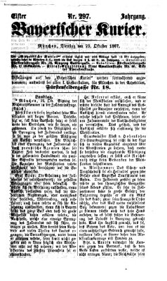 Bayerischer Kurier Dienstag 29. Oktober 1867