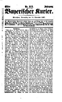 Bayerischer Kurier Donnerstag 14. November 1867