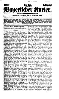 Bayerischer Kurier Samstag 23. November 1867