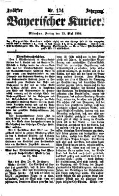 Bayerischer Kurier Freitag 15. Mai 1868