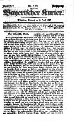 Bayerischer Kurier Mittwoch 3. Juni 1868