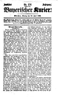 Bayerischer Kurier Montag 29. Juni 1868