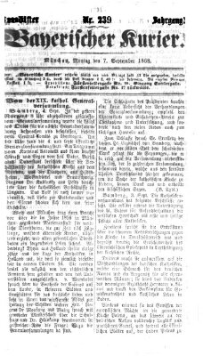 Bayerischer Kurier Montag 7. September 1868