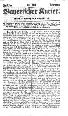 Bayerischer Kurier Sonntag 8. November 1868