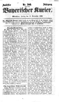 Bayerischer Kurier Freitag 13. November 1868