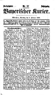 Bayerischer Kurier Samstag 6. Februar 1869