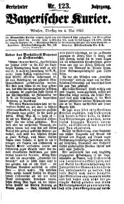 Bayerischer Kurier Dienstag 4. Mai 1869