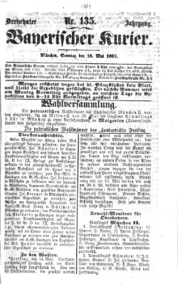 Bayerischer Kurier Sonntag 16. Mai 1869