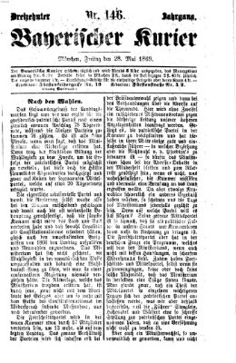 Bayerischer Kurier Freitag 28. Mai 1869