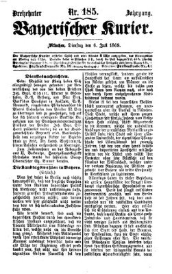 Bayerischer Kurier Dienstag 6. Juli 1869