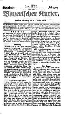 Bayerischer Kurier Mittwoch 6. Oktober 1869