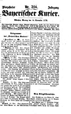 Bayerischer Kurier Montag 14. November 1870