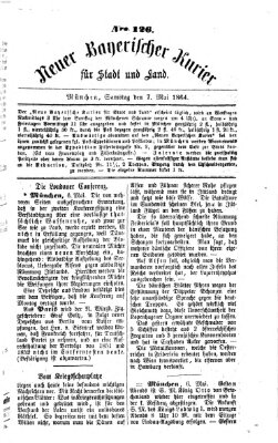 Neuer bayerischer Kurier für Stadt und Land Samstag 7. Mai 1864