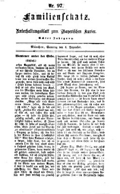 Neuer bayerischer Kurier für Stadt und Land. Familienblätter : Unterhaltungsblatt zum Neuen bayerischen Kurier (Neuer bayerischer Kurier für Stadt und Land) Sonntag 11. Dezember 1864