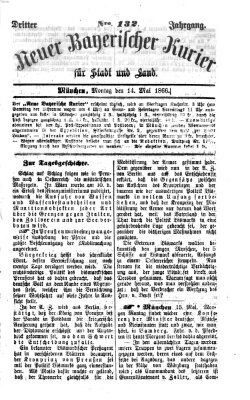 Neuer bayerischer Kurier für Stadt und Land Montag 14. Mai 1866