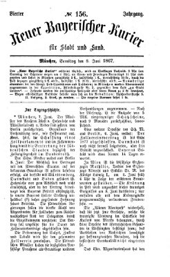 Neuer bayerischer Kurier für Stadt und Land Samstag 8. Juni 1867