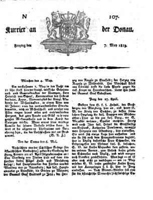 Kourier an der Donau (Donau-Zeitung) Freitag 7. Mai 1813