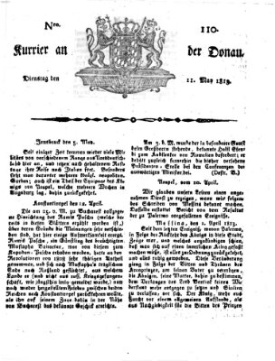 Kourier an der Donau (Donau-Zeitung) Dienstag 11. Mai 1813