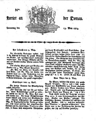 Kourier an der Donau (Donau-Zeitung) Donnerstag 13. Mai 1813