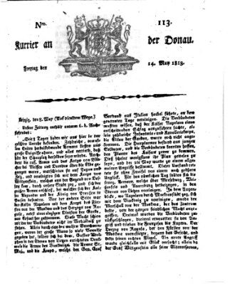 Kourier an der Donau (Donau-Zeitung) Freitag 14. Mai 1813