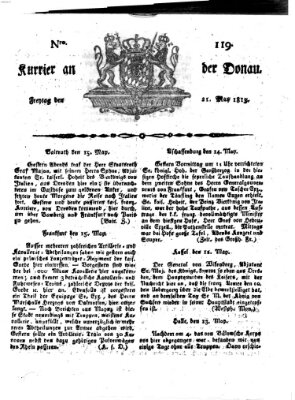 Kourier an der Donau (Donau-Zeitung) Freitag 21. Mai 1813