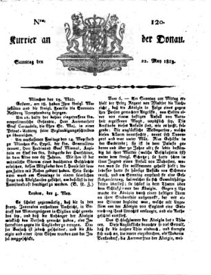 Kourier an der Donau (Donau-Zeitung) Samstag 22. Mai 1813