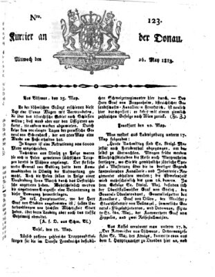 Kourier an der Donau (Donau-Zeitung) Mittwoch 26. Mai 1813