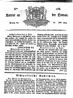 Kourier an der Donau (Donau-Zeitung) Freitag 16. Juli 1813