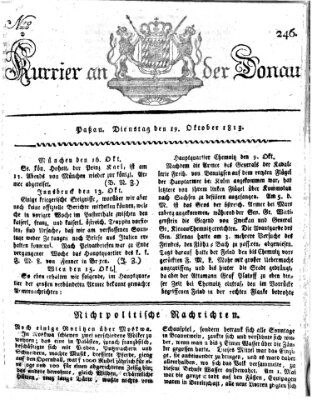 Kourier an der Donau (Donau-Zeitung) Dienstag 19. Oktober 1813