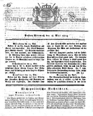 Kourier an der Donau (Donau-Zeitung) Mittwoch 18. Mai 1814