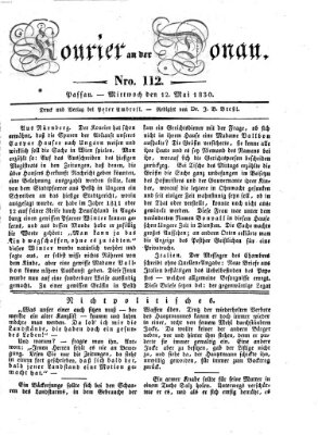 Kourier an der Donau (Donau-Zeitung) Mittwoch 12. Mai 1830