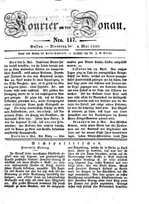 Kourier an der Donau (Donau-Zeitung) Dienstag 18. Mai 1830