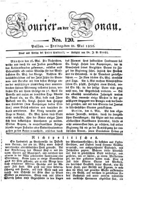 Kourier an der Donau (Donau-Zeitung) Freitag 21. Mai 1830