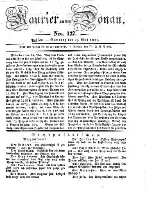 Kourier an der Donau (Donau-Zeitung) Samstag 29. Mai 1830