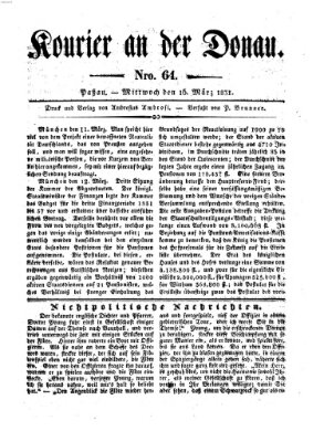 Kourier an der Donau (Donau-Zeitung) Mittwoch 16. März 1831