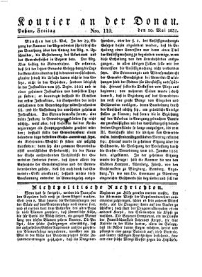 Kourier an der Donau (Donau-Zeitung) Freitag 20. Mai 1831