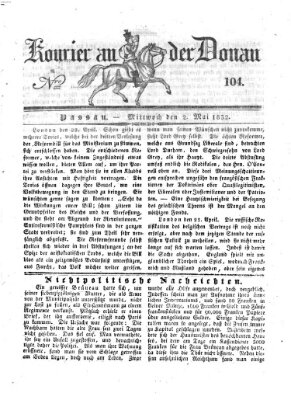 Kourier an der Donau (Donau-Zeitung) Mittwoch 2. Mai 1832