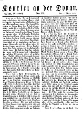 Kourier an der Donau (Donau-Zeitung) Mittwoch 1. Mai 1833