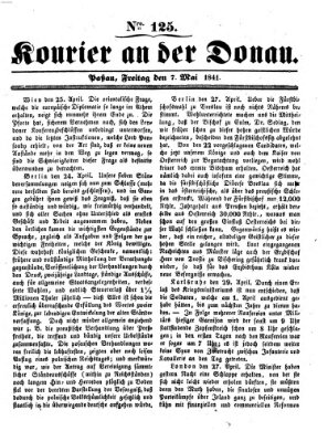 Kourier an der Donau (Donau-Zeitung) Freitag 7. Mai 1841