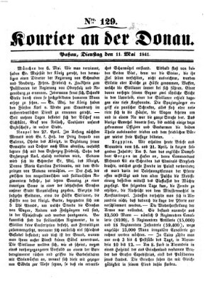 Kourier an der Donau (Donau-Zeitung) Dienstag 11. Mai 1841