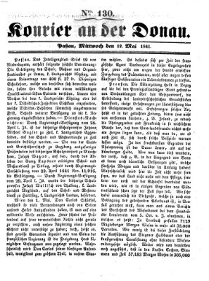 Kourier an der Donau (Donau-Zeitung) Mittwoch 12. Mai 1841