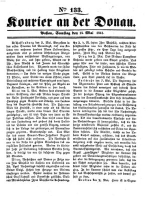 Kourier an der Donau (Donau-Zeitung) Samstag 15. Mai 1841