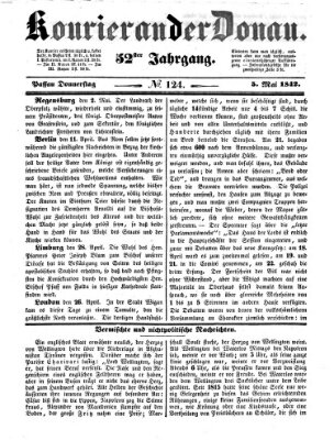 Kourier an der Donau (Donau-Zeitung) Donnerstag 5. Mai 1842