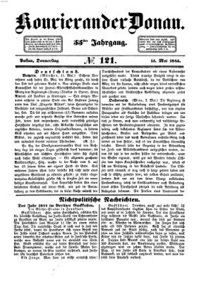 Kourier an der Donau (Donau-Zeitung) Donnerstag 15. Mai 1845