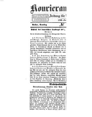 Kourier an der Donau (Donau-Zeitung) Samstag 30. Mai 1846