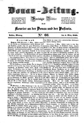 Donau-Zeitung Montag 6. März 1848